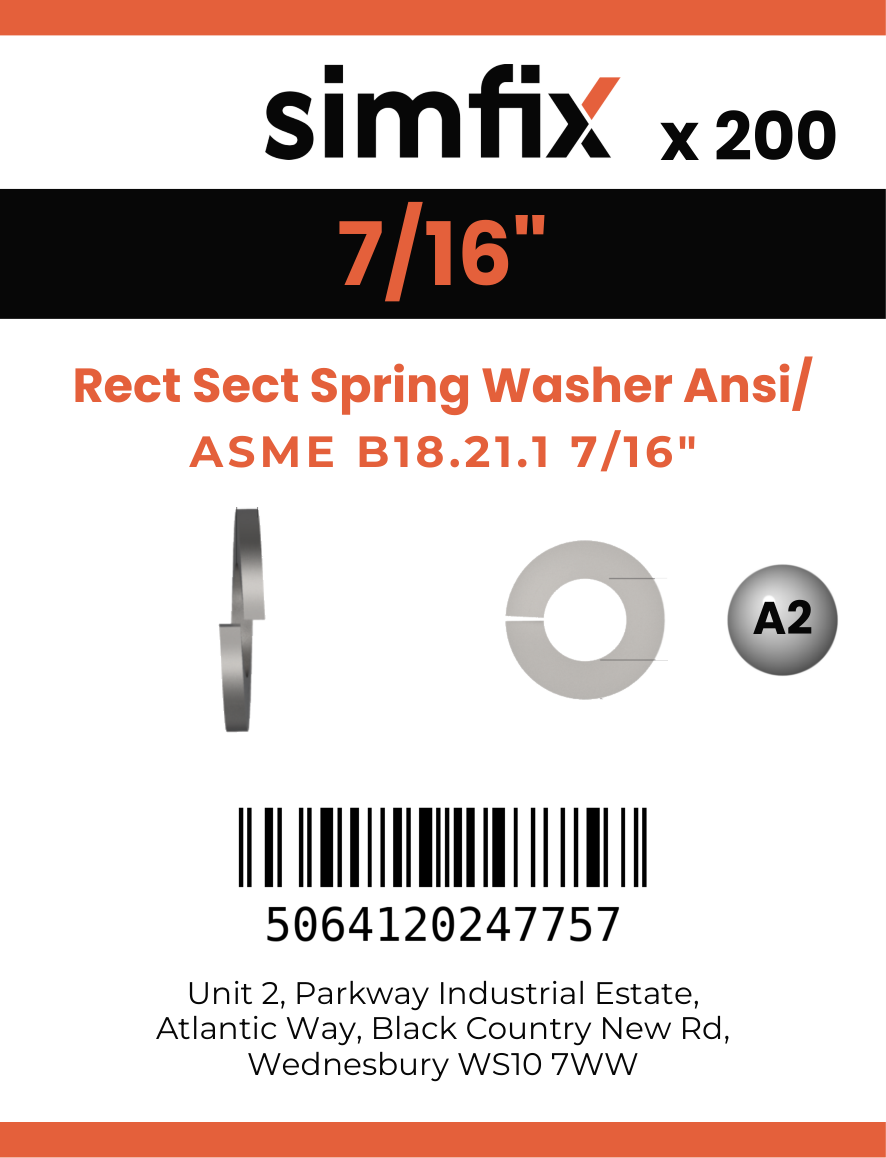 Simfix product label - 127B14310716-T