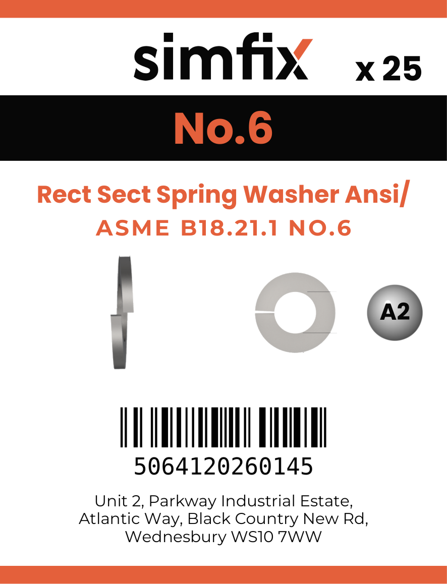 Simfix product label - 127B14310N06-D