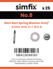 Simfix product label - 127B14310N08-D