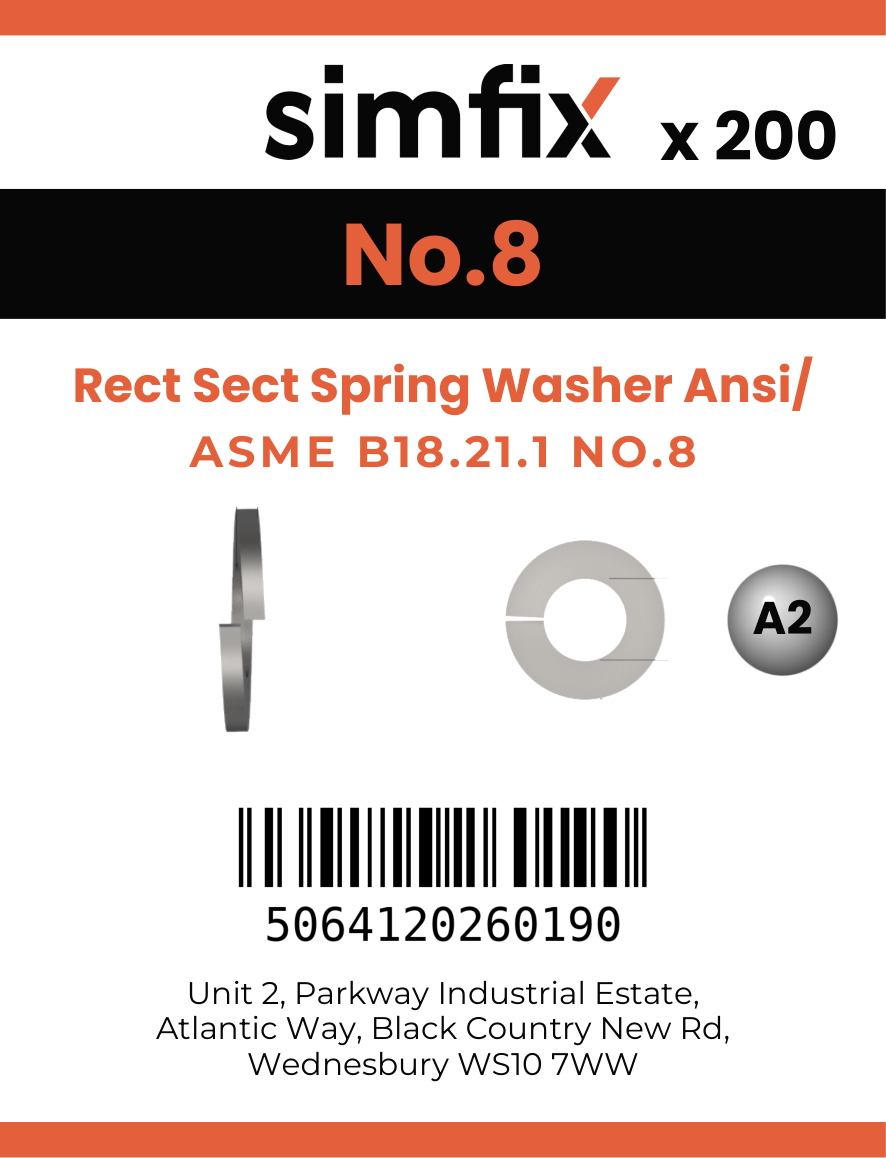 Simfix product label - 127B14310N08-T