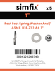 Simfix product label - 127UA41-D