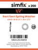 Simfix product label - 127UA412-T