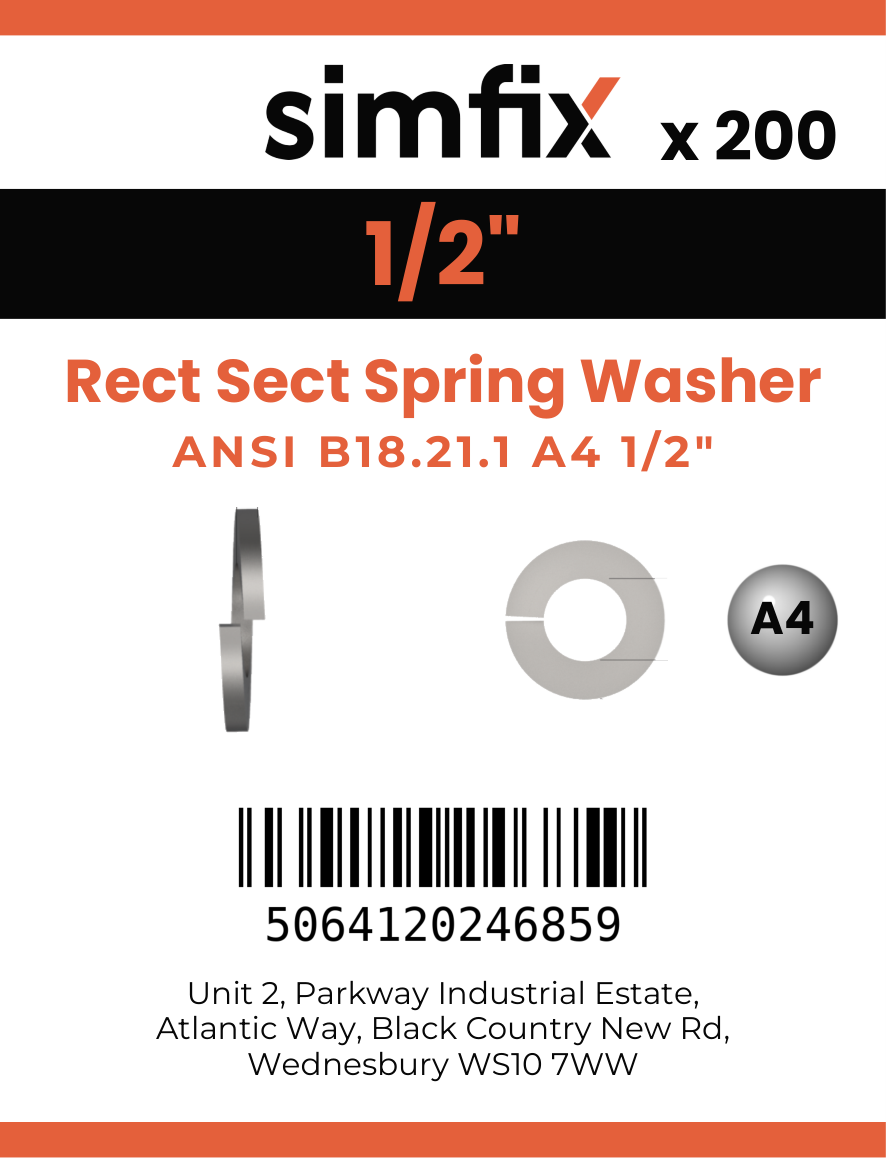 Simfix product label - 127UA412-T
