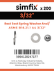 Simfix product label - 127UA4332-T