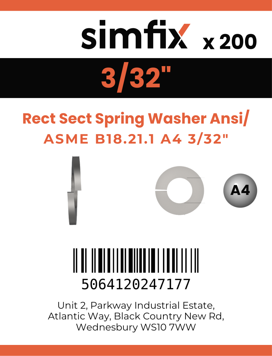 Simfix product label - 127UA4332-T