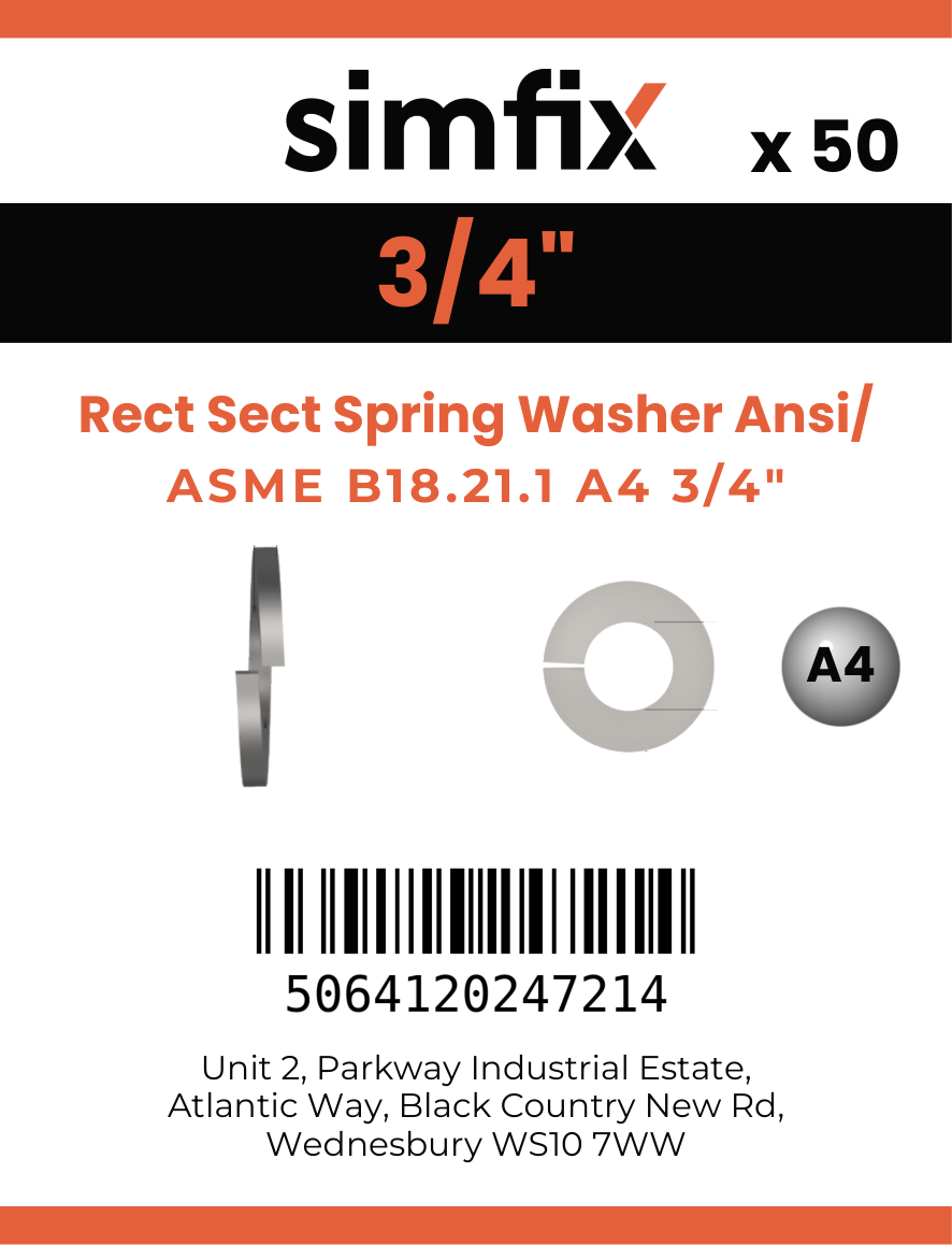 Simfix product label - 127UA434-T