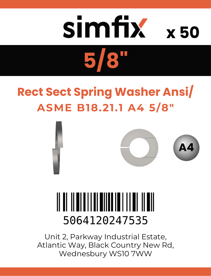 Simfix product label - 127UA458-T