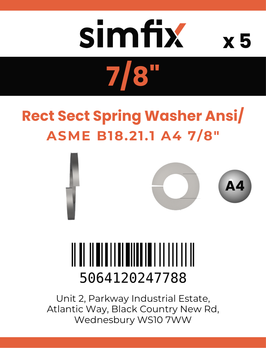 Simfix product label - 127UA478-D