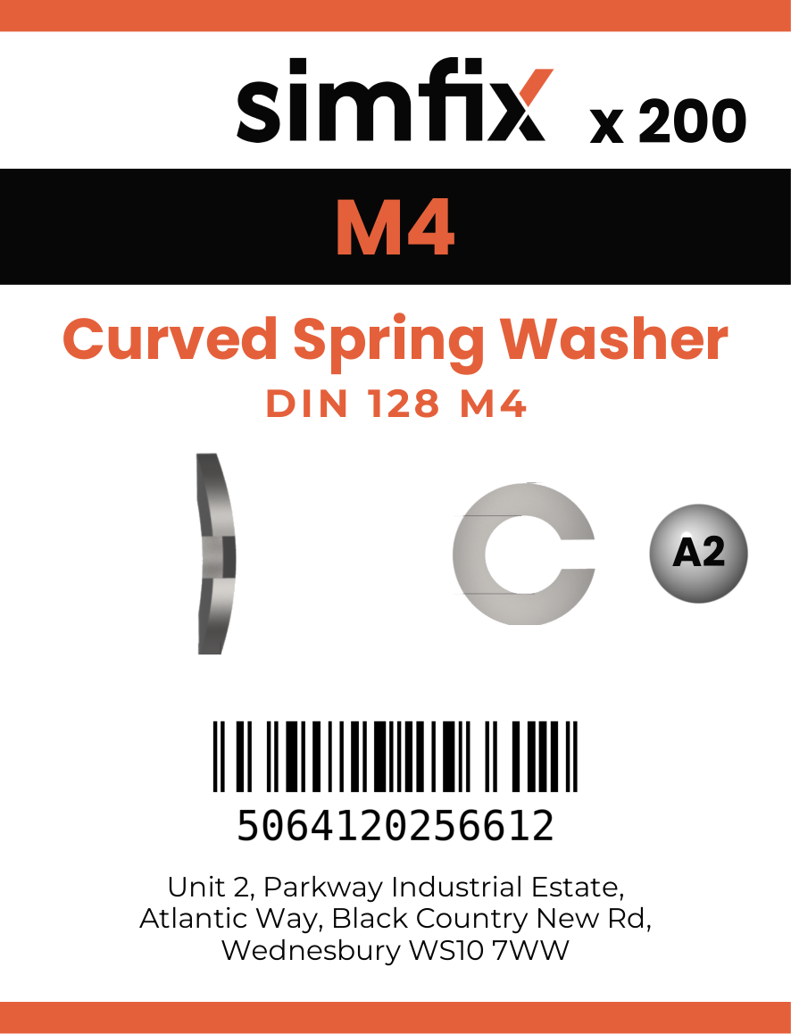 Simfix product label - 128AA2041-T