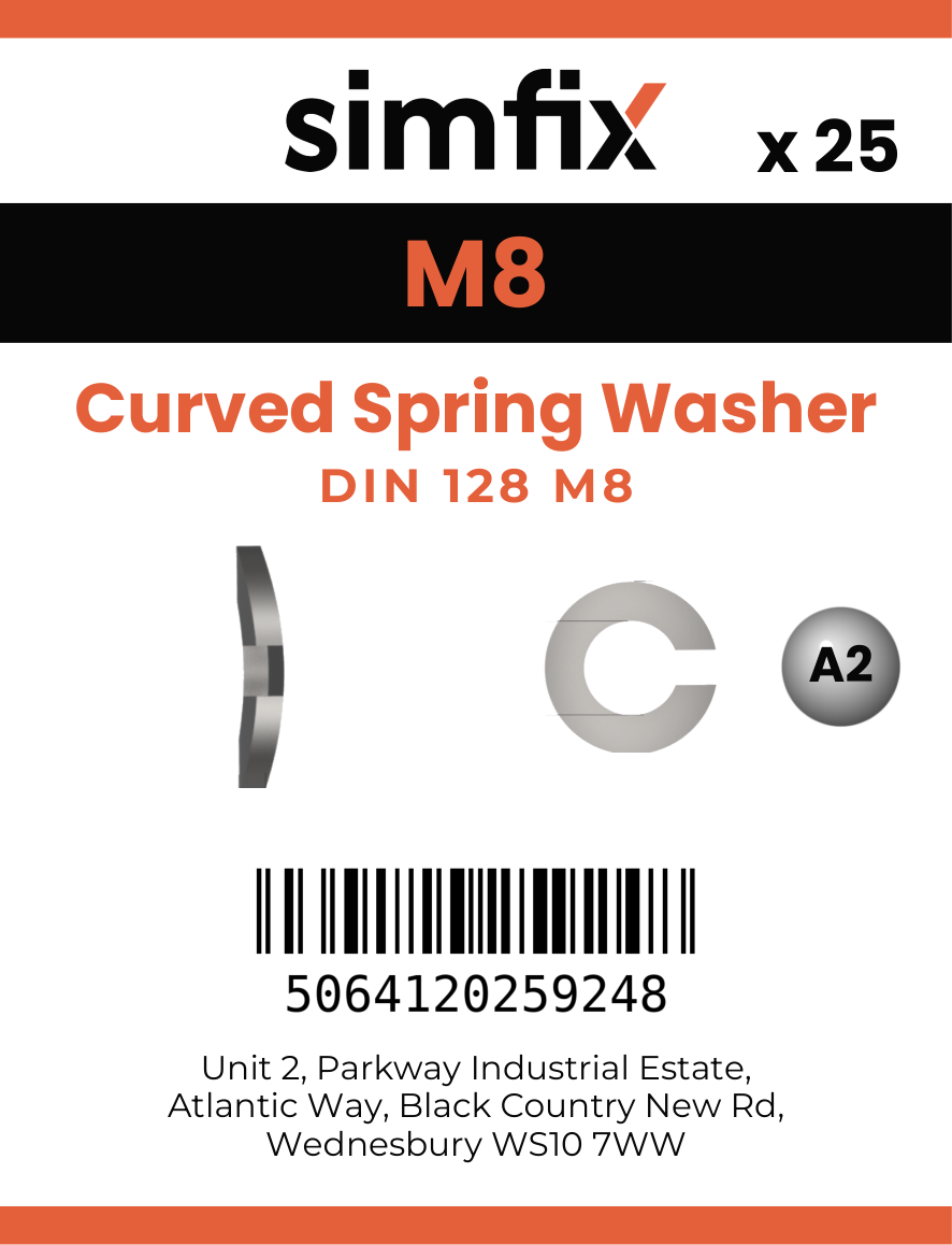 Simfix product label - 128AA2082-D