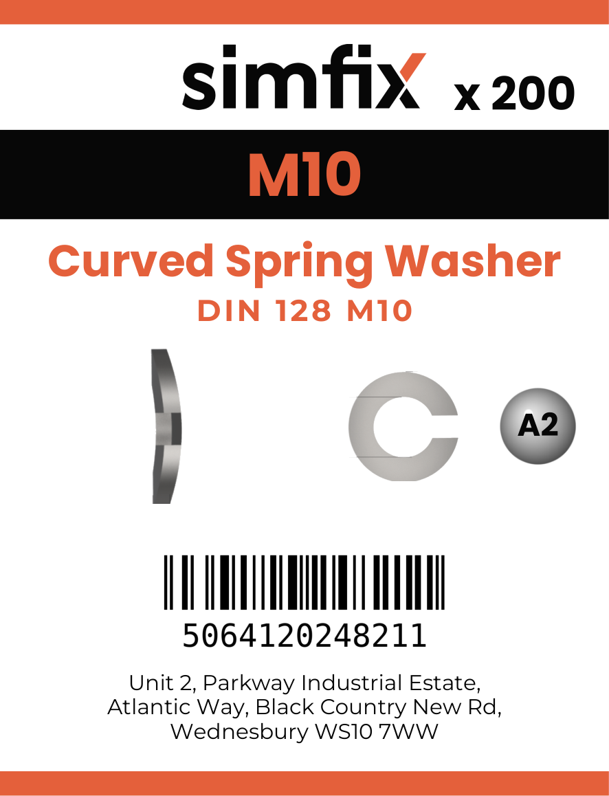 Simfix product label - 128AA2102-T