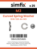 Simfix product label - 128AA4031-D