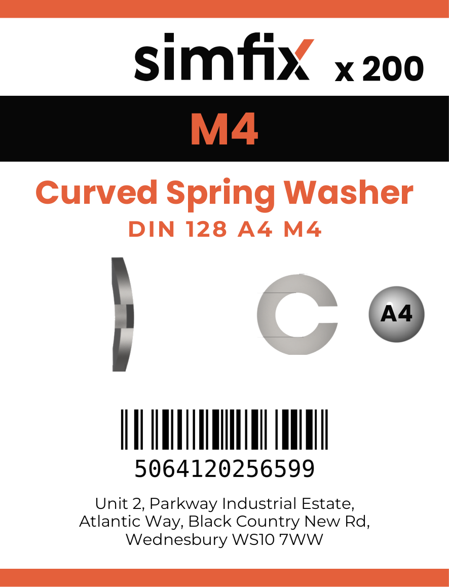 Simfix product label - 128AA4041-T
