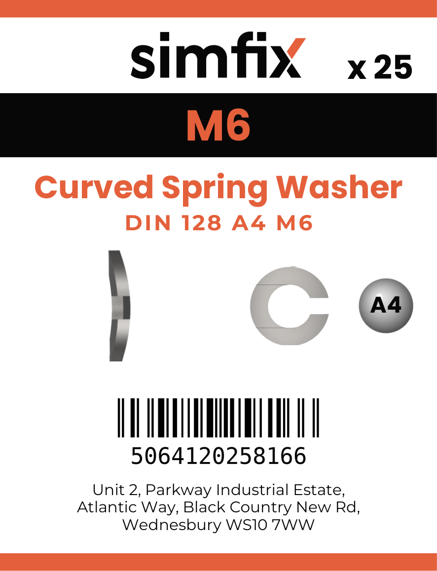 Simfix product label - 128AA4061-D