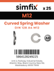 Simfix product label - 128AA4122-D