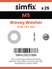 Simfix product label - 137BA1053-D