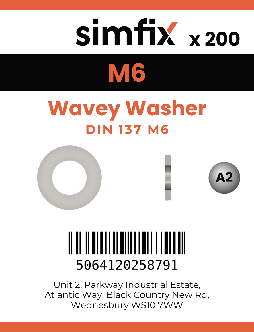 Simfix product label - 137BA1064-T