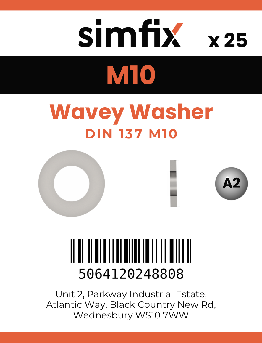 Simfix product label - 137BA1105-D