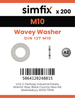 Simfix product label - 137BA1105-T