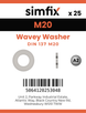 Simfix product label - 137BA1210-D