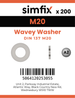 Simfix product label - 137BA1210-T
