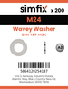 Simfix product label - 137BA1250-T