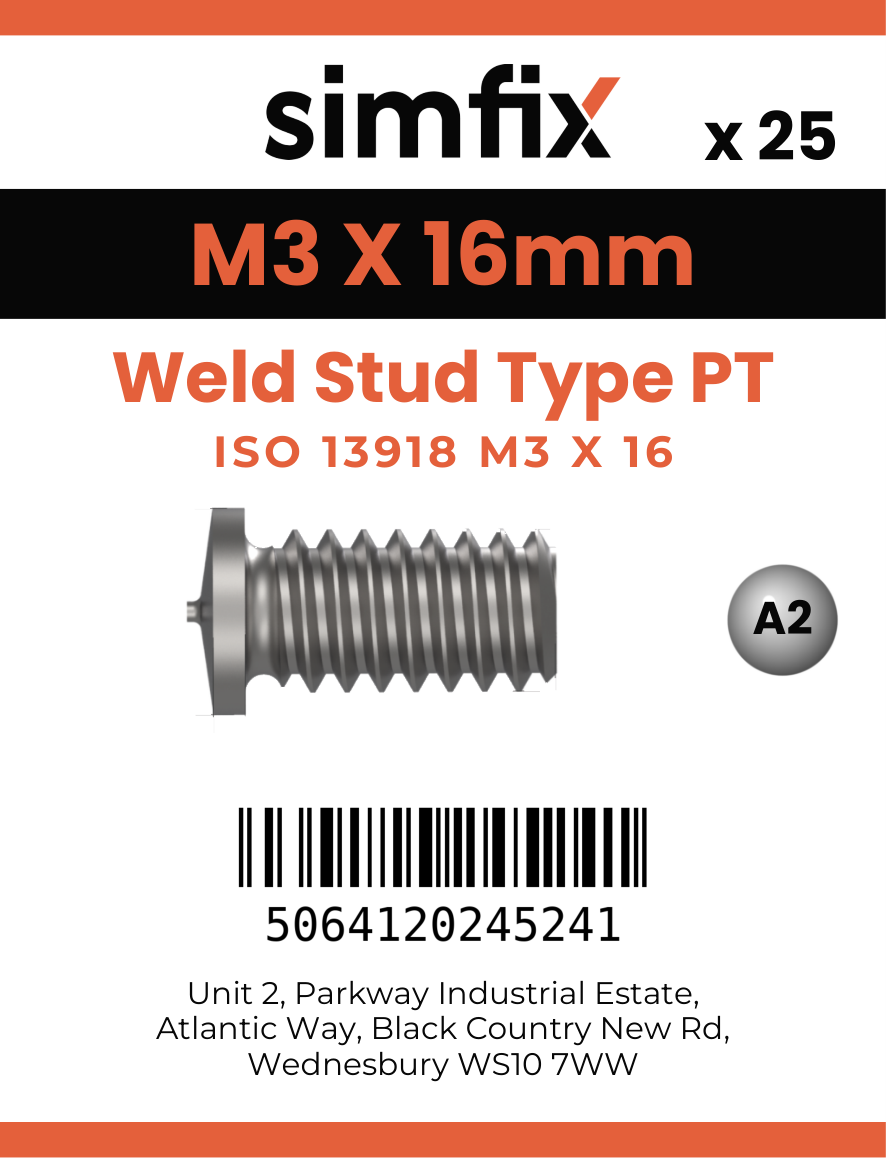 Simfix product label - 13918A2PT03016-D