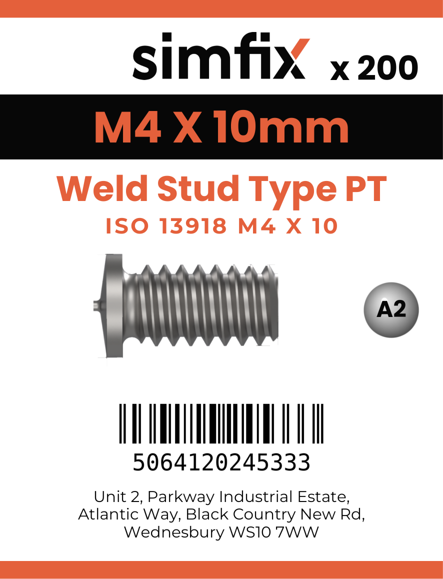 Simfix product label - 13918A2PT04010-T