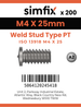 Simfix product label - 13918A2PT04025-T