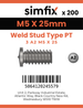 Simfix product label - 13918A2PT05025-T