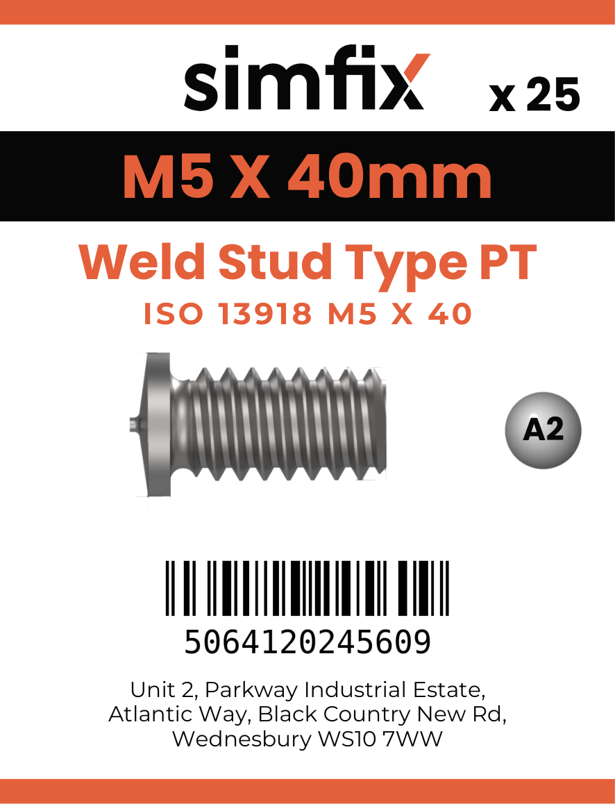 Simfix product label - 13918A2PT05040-D