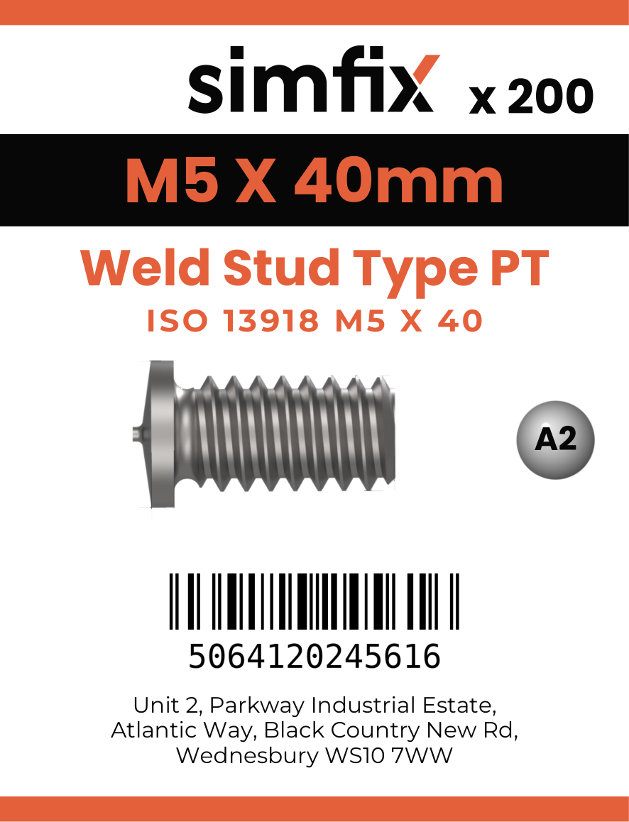 Simfix product label - 13918A2PT05040-T