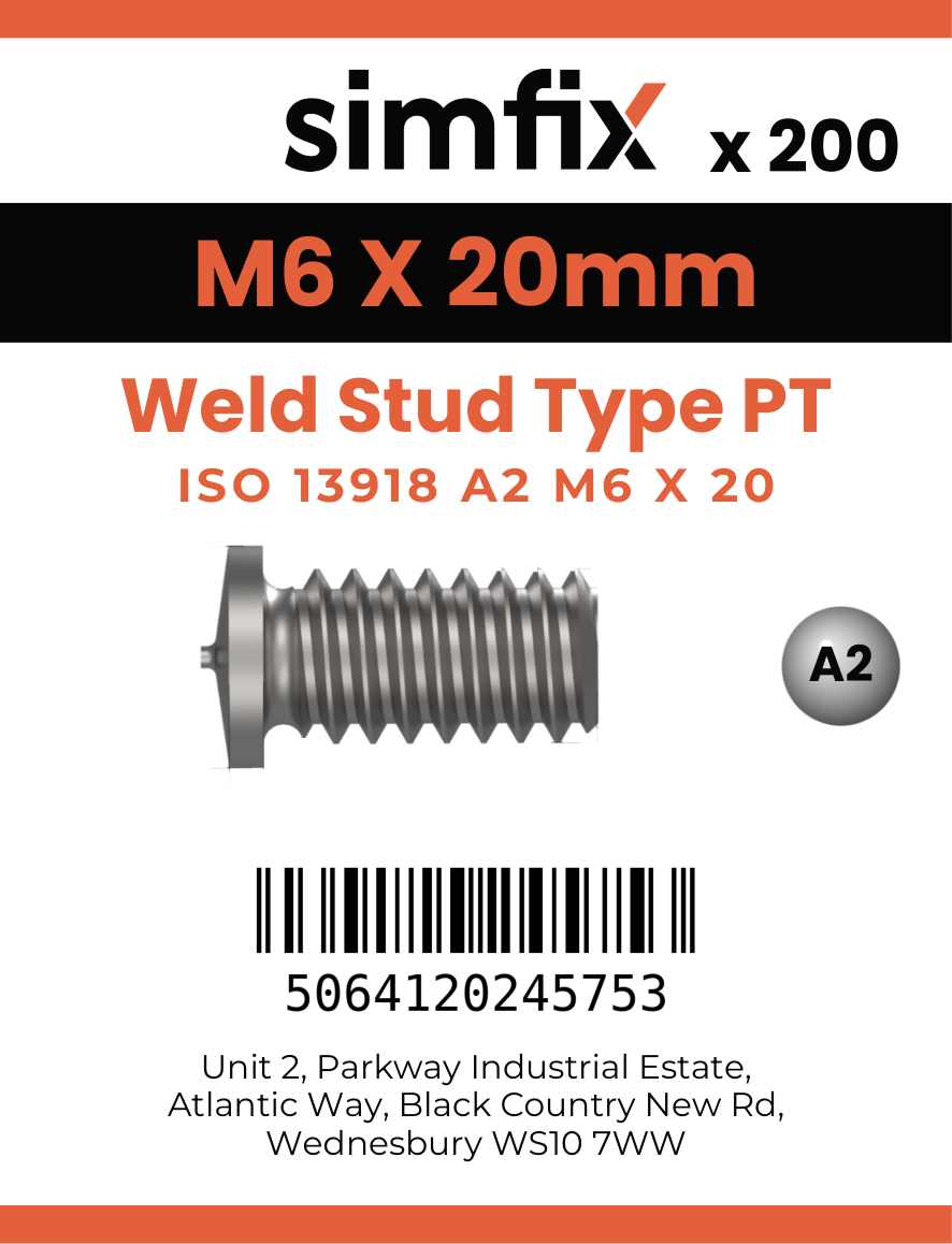Simfix product label - 13918A2PT06020-T