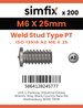 Simfix product label - 13918A2PT06025-T