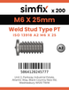 Simfix product label - 13918A2PT06025-T