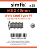 Simfix product label - 13918A2PT08040-D