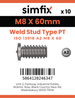 Simfix product label - 13918A2PT08060-D