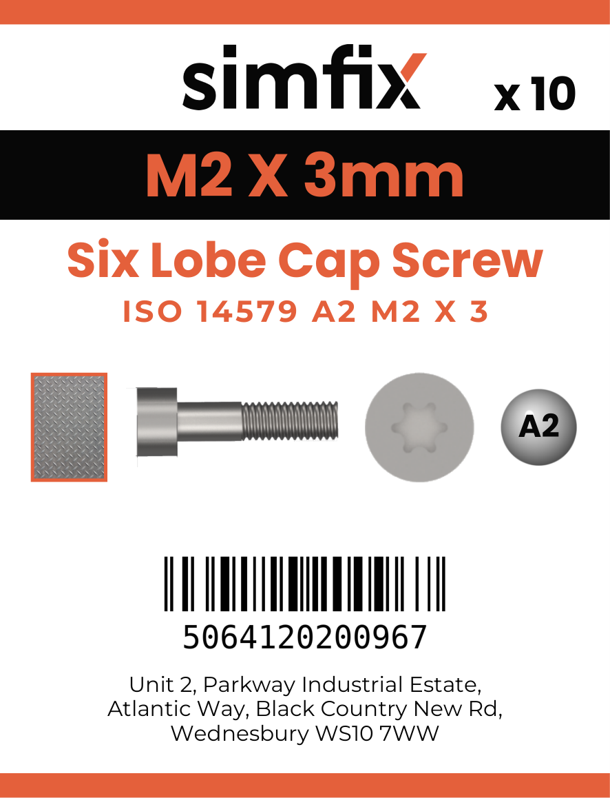 Simfix product label - 14579A202003-D