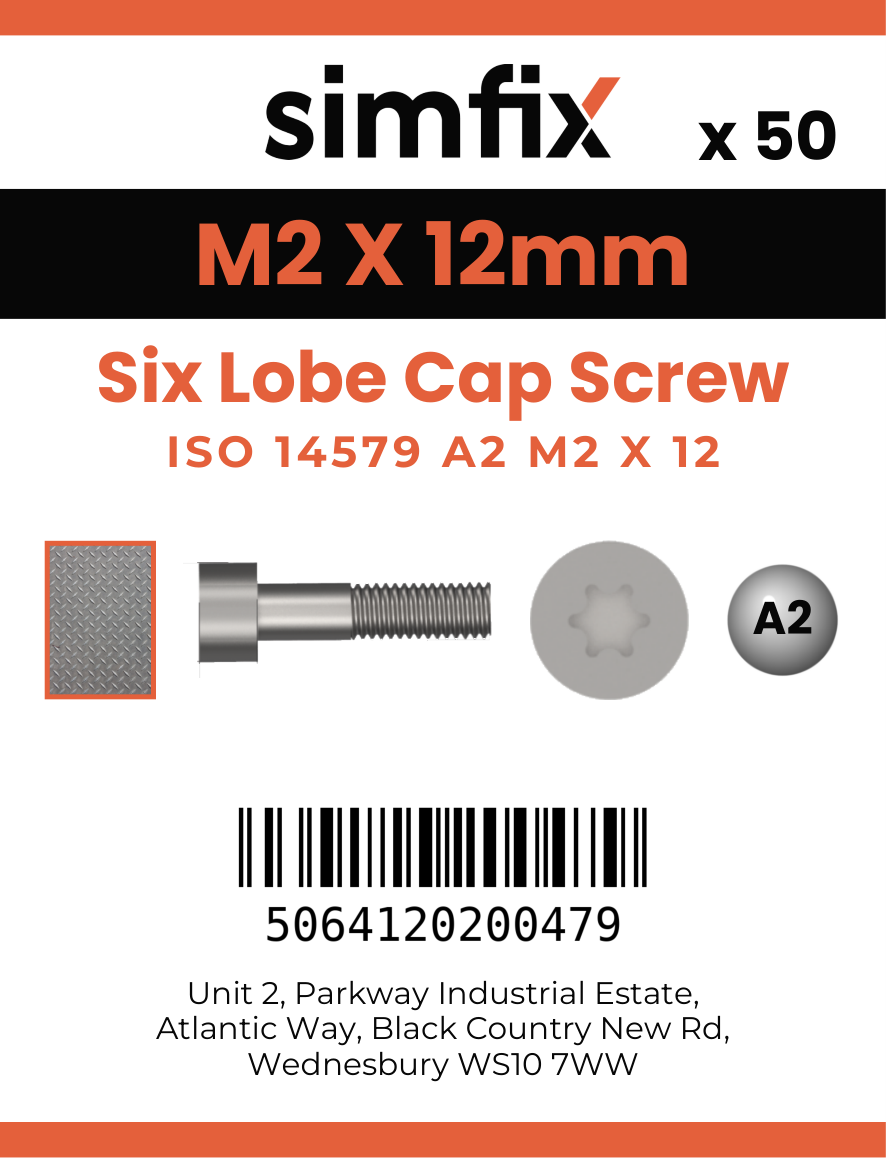 Simfix product label - 14579A202012-T