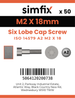 Simfix product label - 14579A202018-T