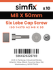 Simfix product label - 14579A208050-D