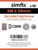 Simfix product label - 14579A208050-T