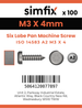 Simfix product label - 14583A203004-T