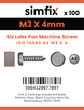 Simfix product label - 14583A203004-T