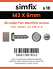 Simfix product label - 14583A203006-D