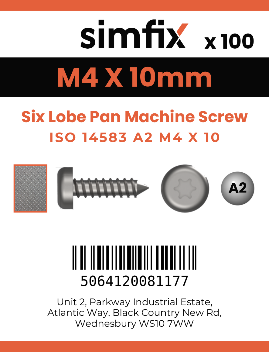 Simfix product label - 14583A204010-T