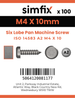 Simfix product label - 14583A204010-T