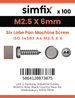Simfix product label - 14583A4025006-T