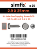 Simfix product label - 14585CA229025-D