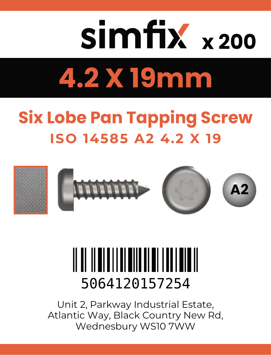 Simfix product label - 14585CA242019-T